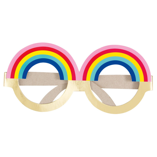 Gafas Arco Iris 15,2cm 4uds.