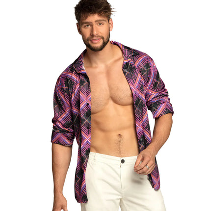 Blusa Hawaii Hombres Palmera