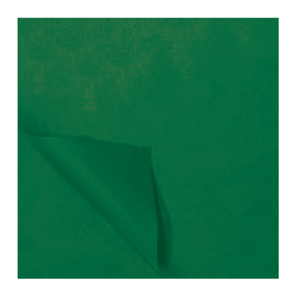 Papel de seda Verde oscuro 50x70cm 25uds.