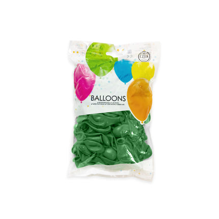 Globos Verde Oscuro 13cm 100pcs