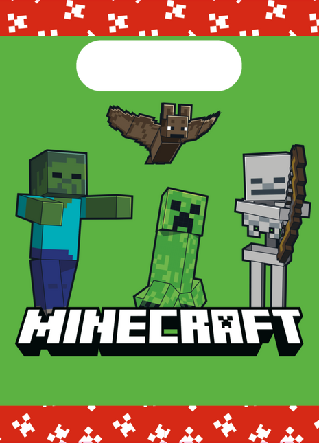 Minecraft Bolsas para compartir 4pcs