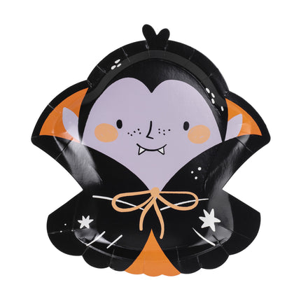 Halloween Platos Drácula 23cm 6pcs