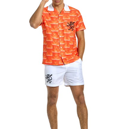 Camiseta de Fútbol Naranja Campeonato de Europa 1988 Oposuits