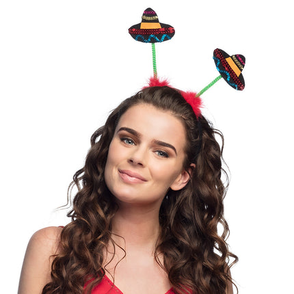 Sombreros con cinta para el pelo