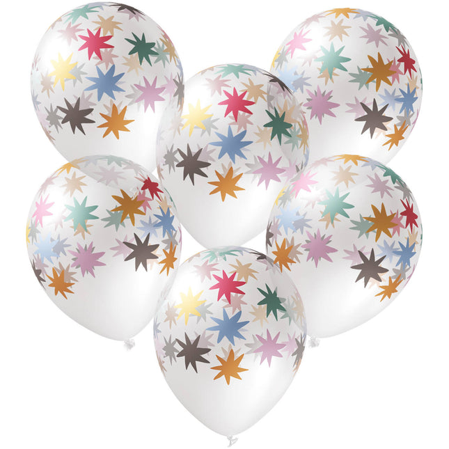 Globos Estrella 33cm 6pcs