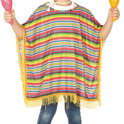 Poncho Mexicano Niño 7/9 años