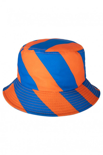 Sombrero de pescador Azul/Naranja