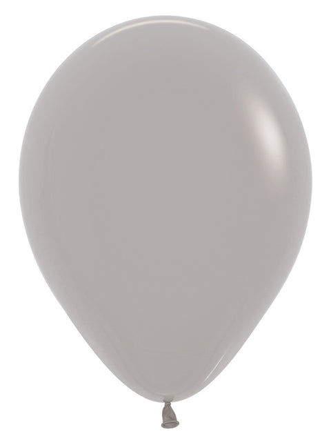 Globos Grises 30cm 50uds