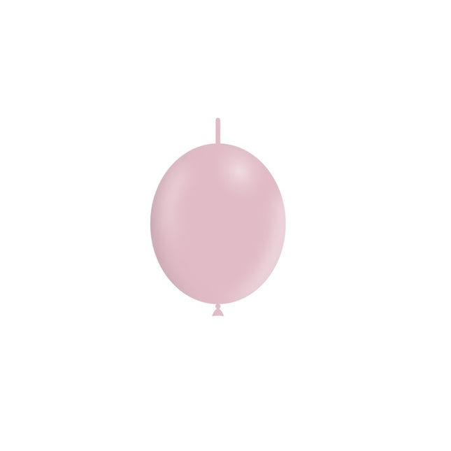 Globos Botón Rosa Claro 15cm 100pcs