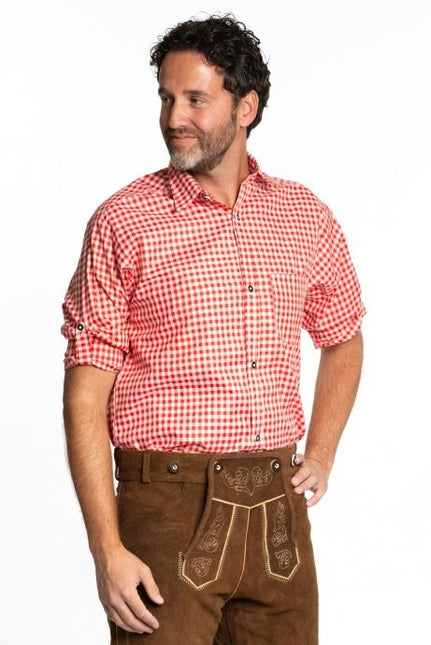 Blusa Oktoberfest Hombre Rojo