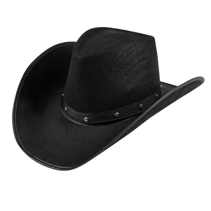 Sombrero de vaquero Negro 45cm