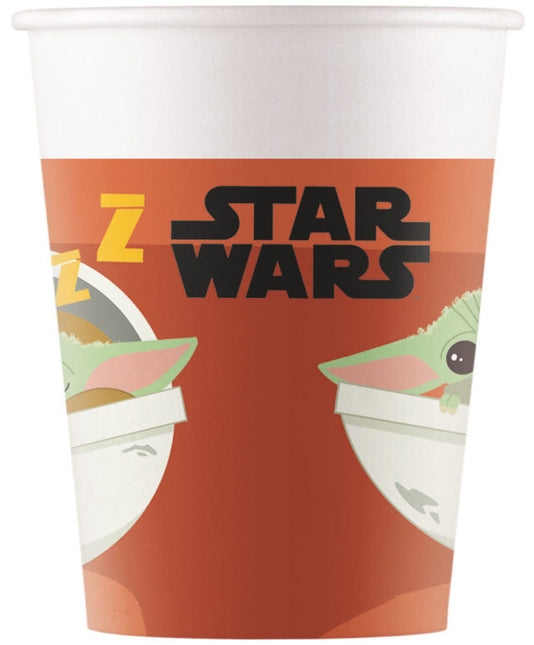 Tazas Star Wars Bebé Yoda 8pcs