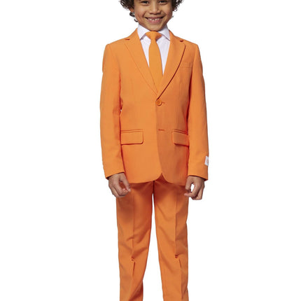 Traje Naranja Niño OppoSuits