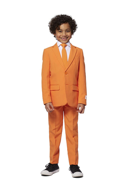 Traje Naranja Niño OppoSuits