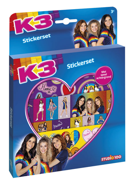 Juego de pegatinas K3