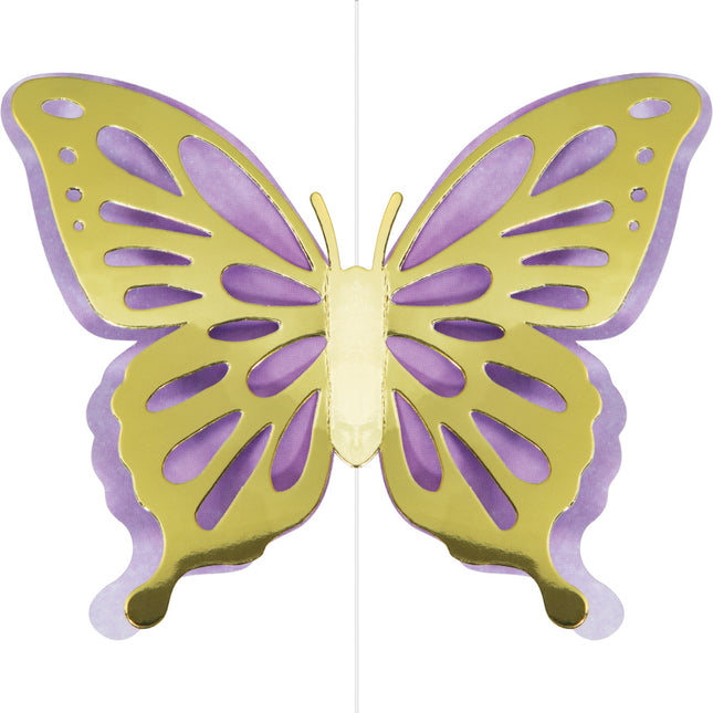 Mariposa Colgante Decoración 18cm 3pcs