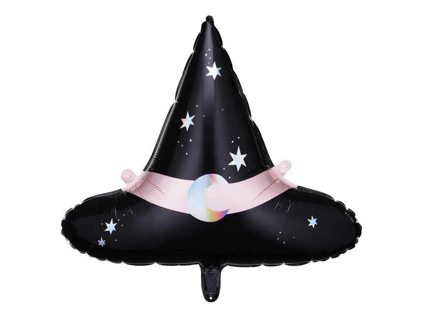 Globo de Helio de Halloween Sombrero de Bruja Vacío 57,5cm