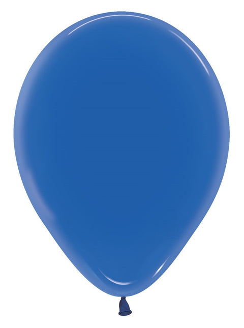 Globos Azul Cristal 340 30cm 50pcs