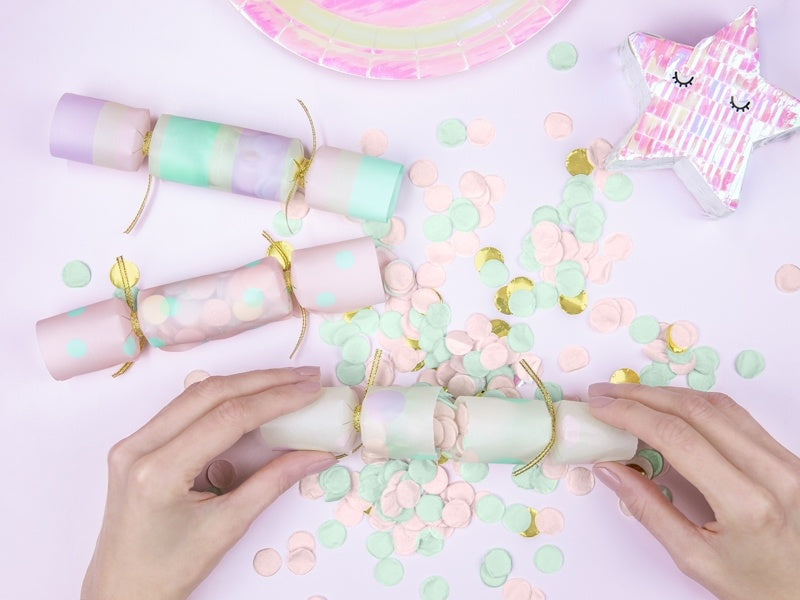 Confetti Popper Pastel 17cm 6pcs