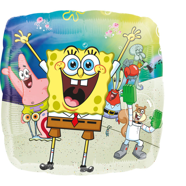 Globo de Helio Bob Esponja 43cm vacío