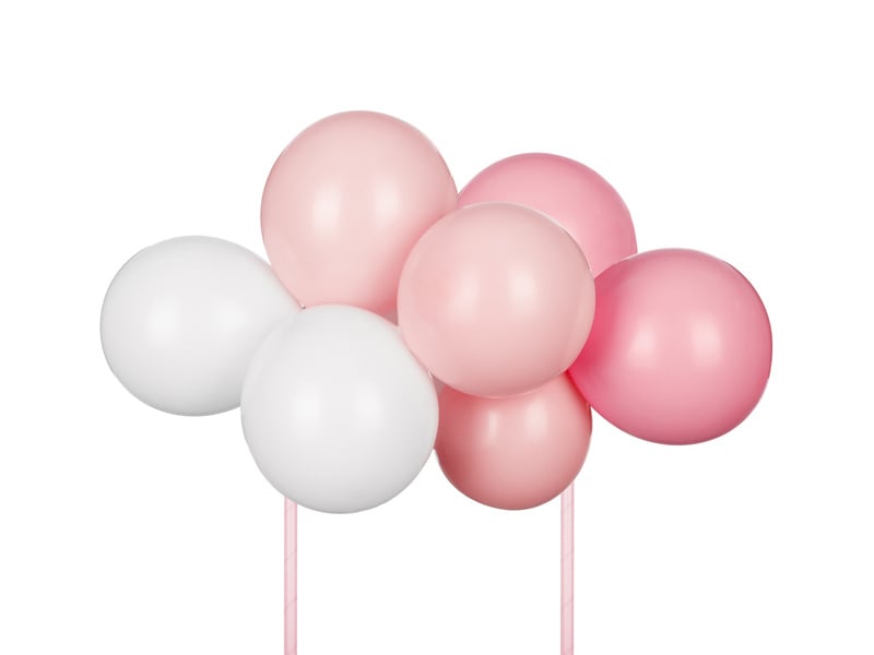 Cake topper Rosa Globos 29cm