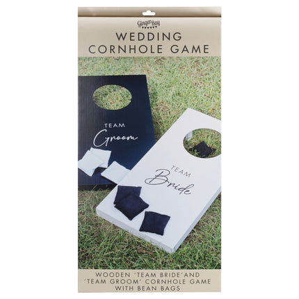 Juego de boda Cornhole