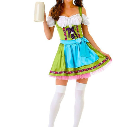 Vestido Dirndl Oktoberfest Coloured