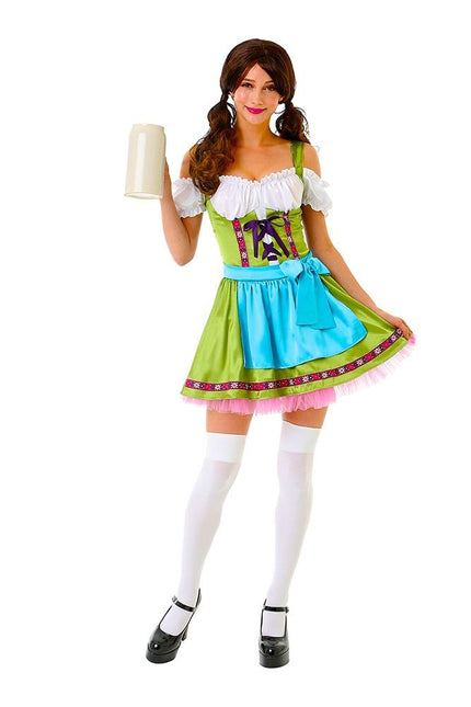 Vestido Dirndl Oktoberfest Coloured