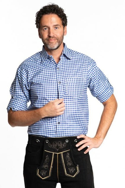 Blusa Oktoberfest Hombre Azul