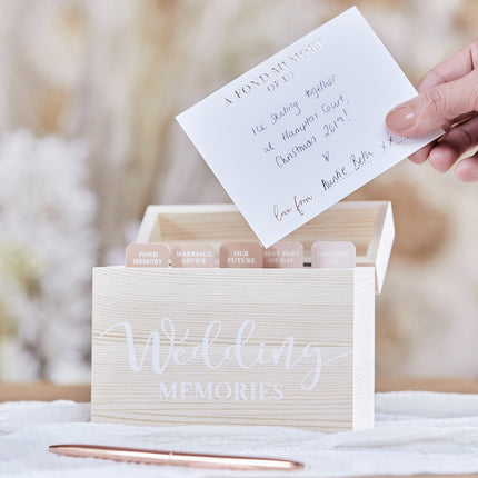 Caja para Libro de Invitados de Boda 13,5cm