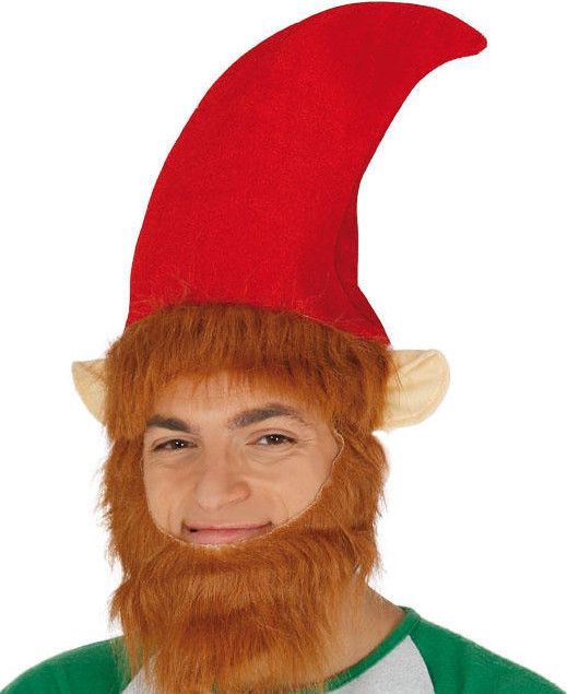 Gorro de elfo con barba
