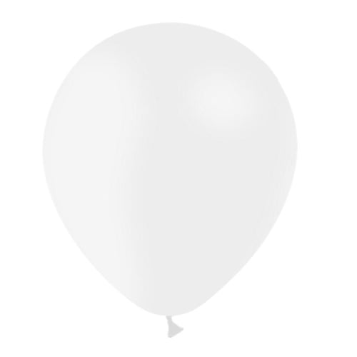 Globos Blancos 30cm 50pcs