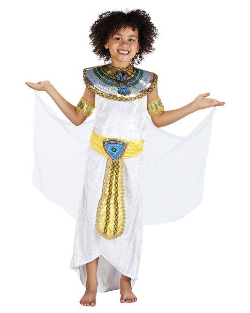 Disfraz de Cleopatra Infantil Blanco