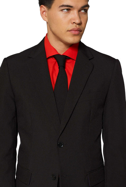 Traje Negro Hombre OppoSuits