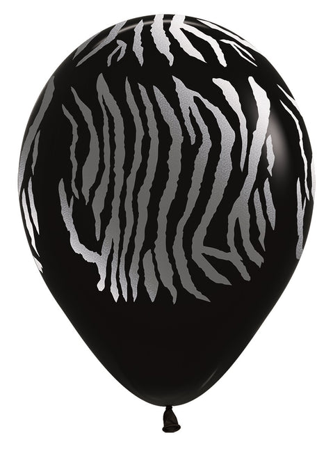 Globos Animal Print Tinta Metálica 30cm 25pcs