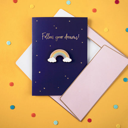 Tarjeta de felicitación Sigue tus sueños 14,8cm