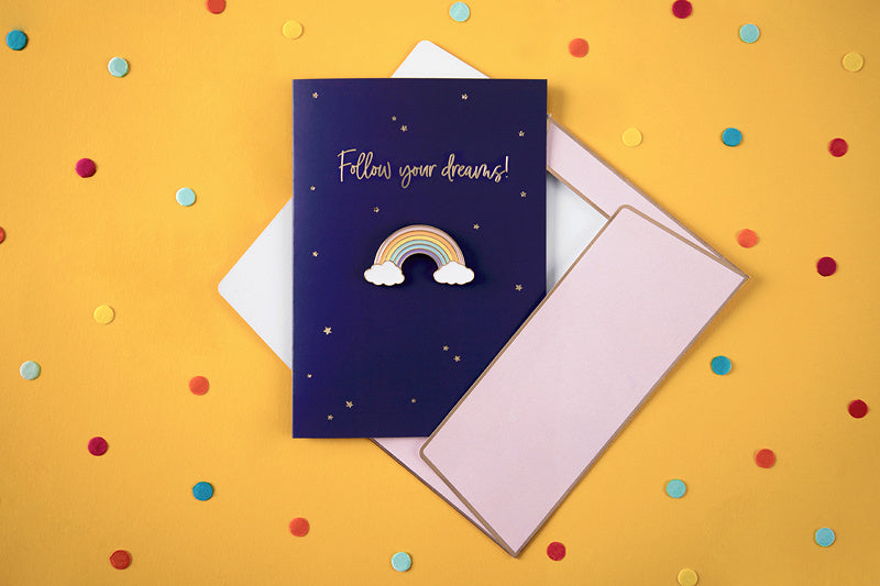 Tarjeta de felicitación Sigue tus sueños 14,8cm