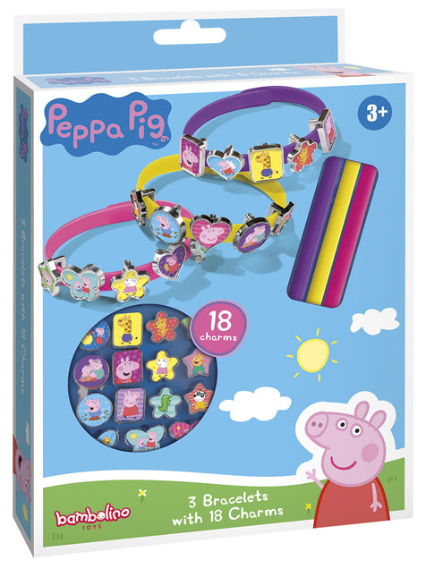 Cómo hacer pulseras de Peppa Pig