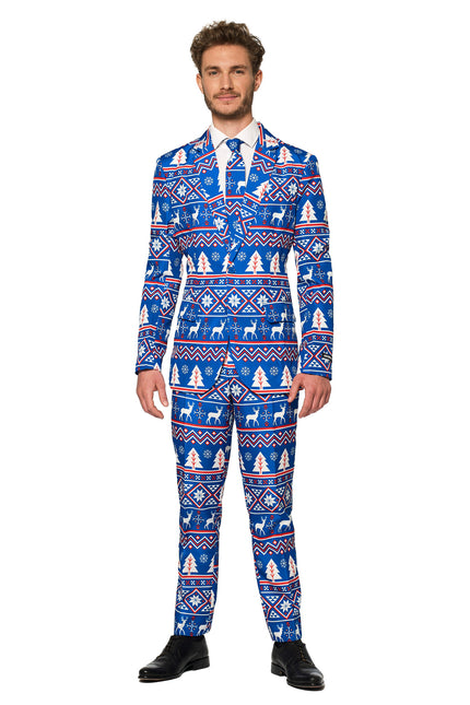 Traje Azul Navidad