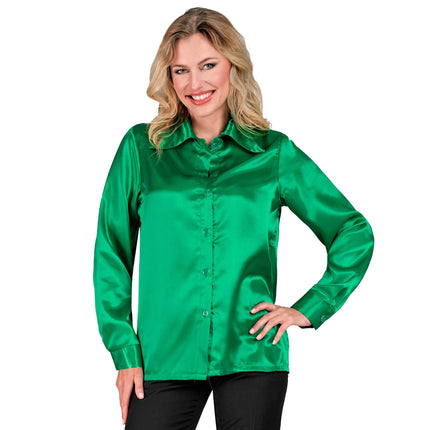 Blusa Disco 70S Verde