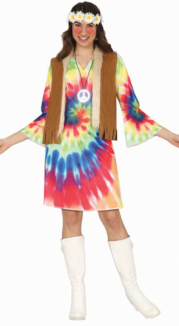 Vestido Hippie Tie Dye