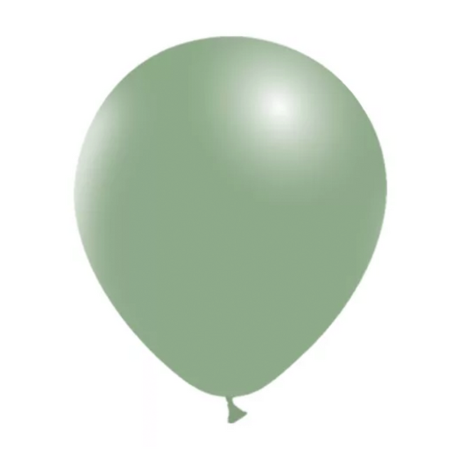 Globos Verdes Vintage 30cm 10pcs