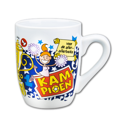 Taza Champion 12cm