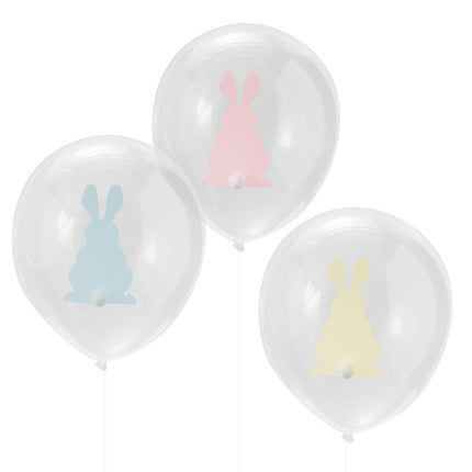 Globos de Pascua Conejo 30cm 9pcs