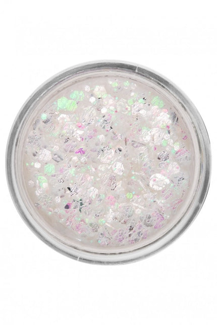 PXP Pressed Chunky Glitter Creme Iceberg Blanco 10ml