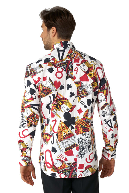 Camisa Casino Naipes Hombre OppoSuits