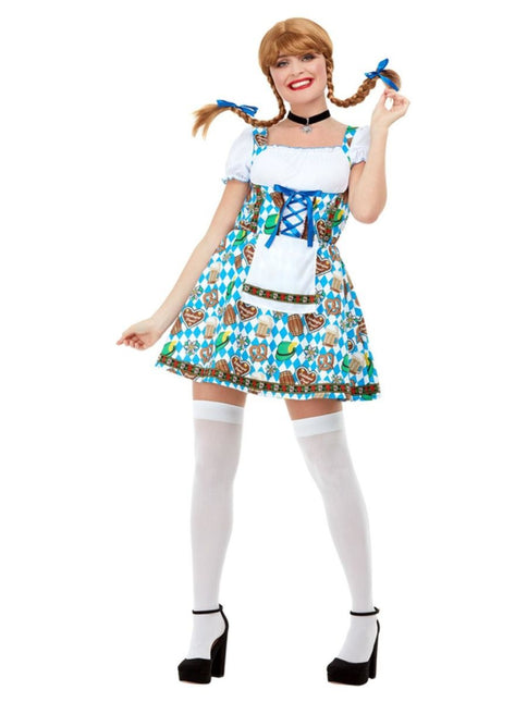 Vestido Dirndl Oktoberfest Pretzels