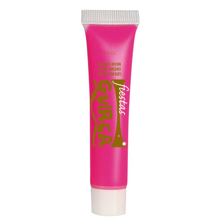 Tubo Maquillaje Rosa Neón 10ml