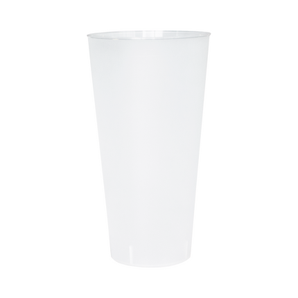 Vasos Escarchados Reutilizables 620ml 20uds.