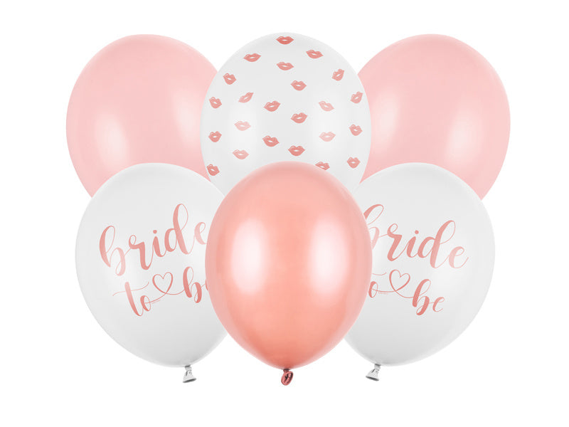 Globos Novia Mix 30cm 6pcs